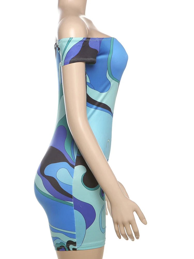 Peach Sculpt Romper – Curve Hugging Y2K Fit