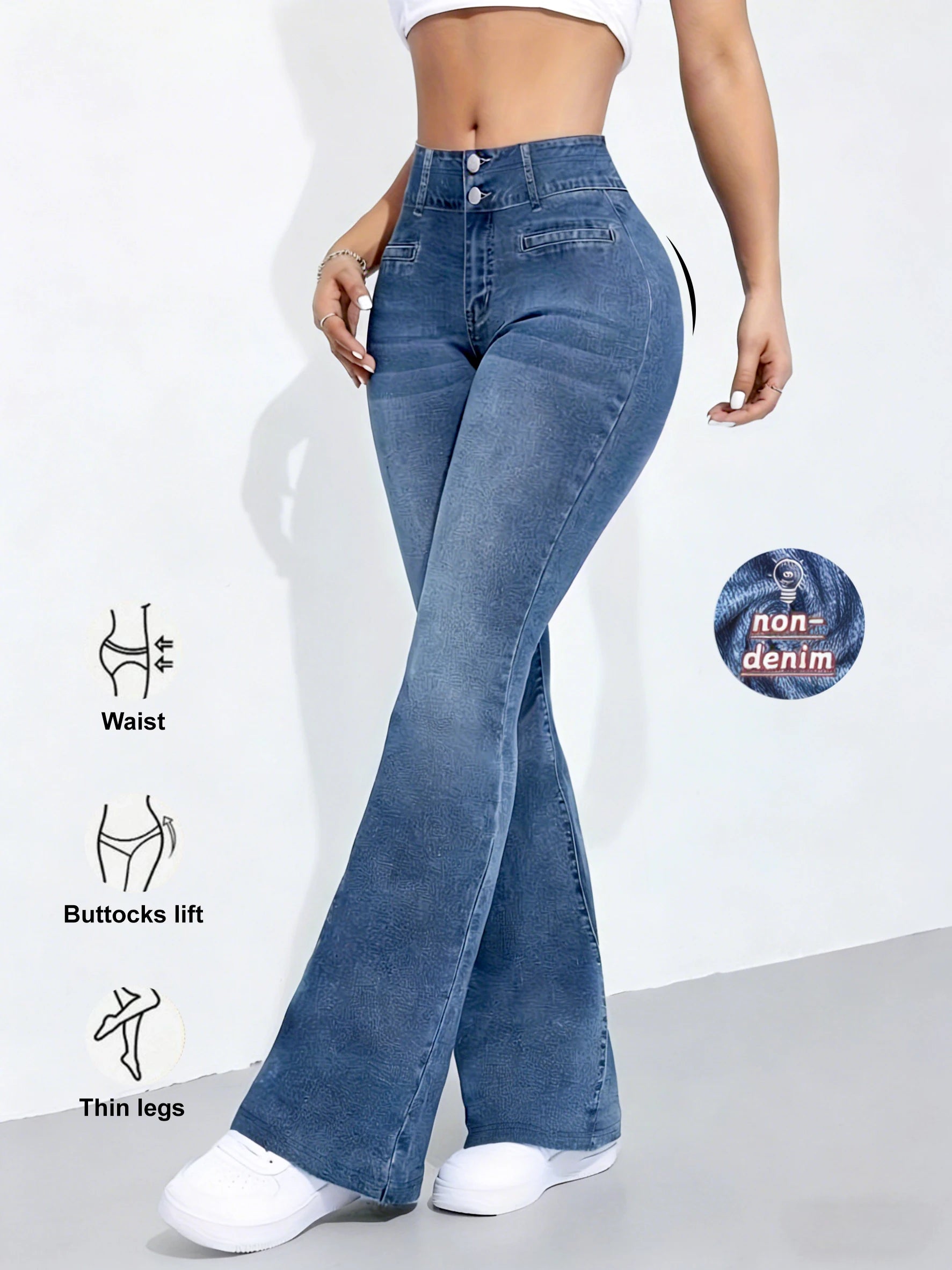 CurveLuxe™ Printed Pants