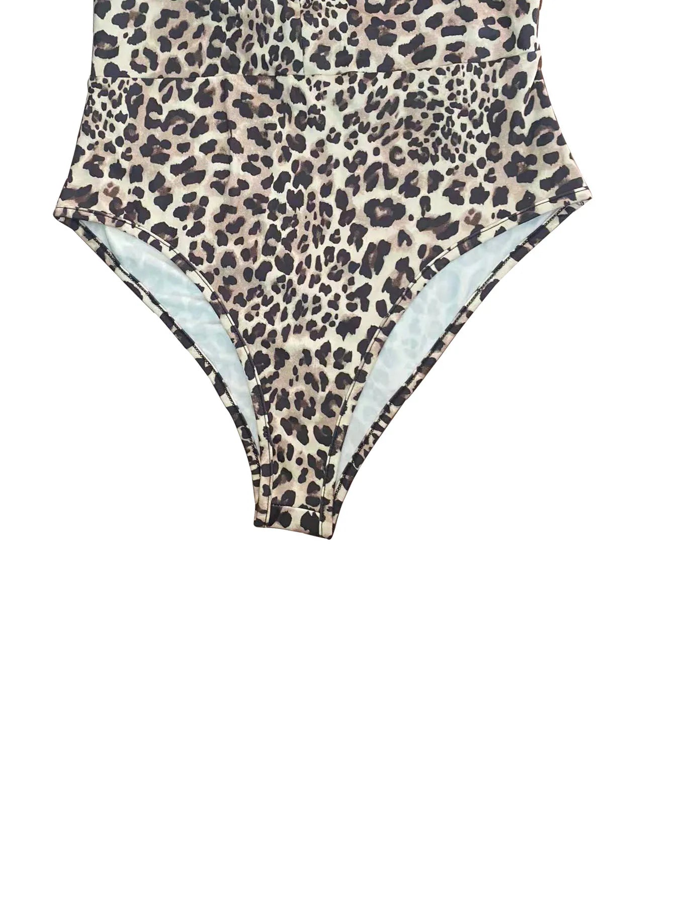 Savage Chic – V-Neck Leopard Romper