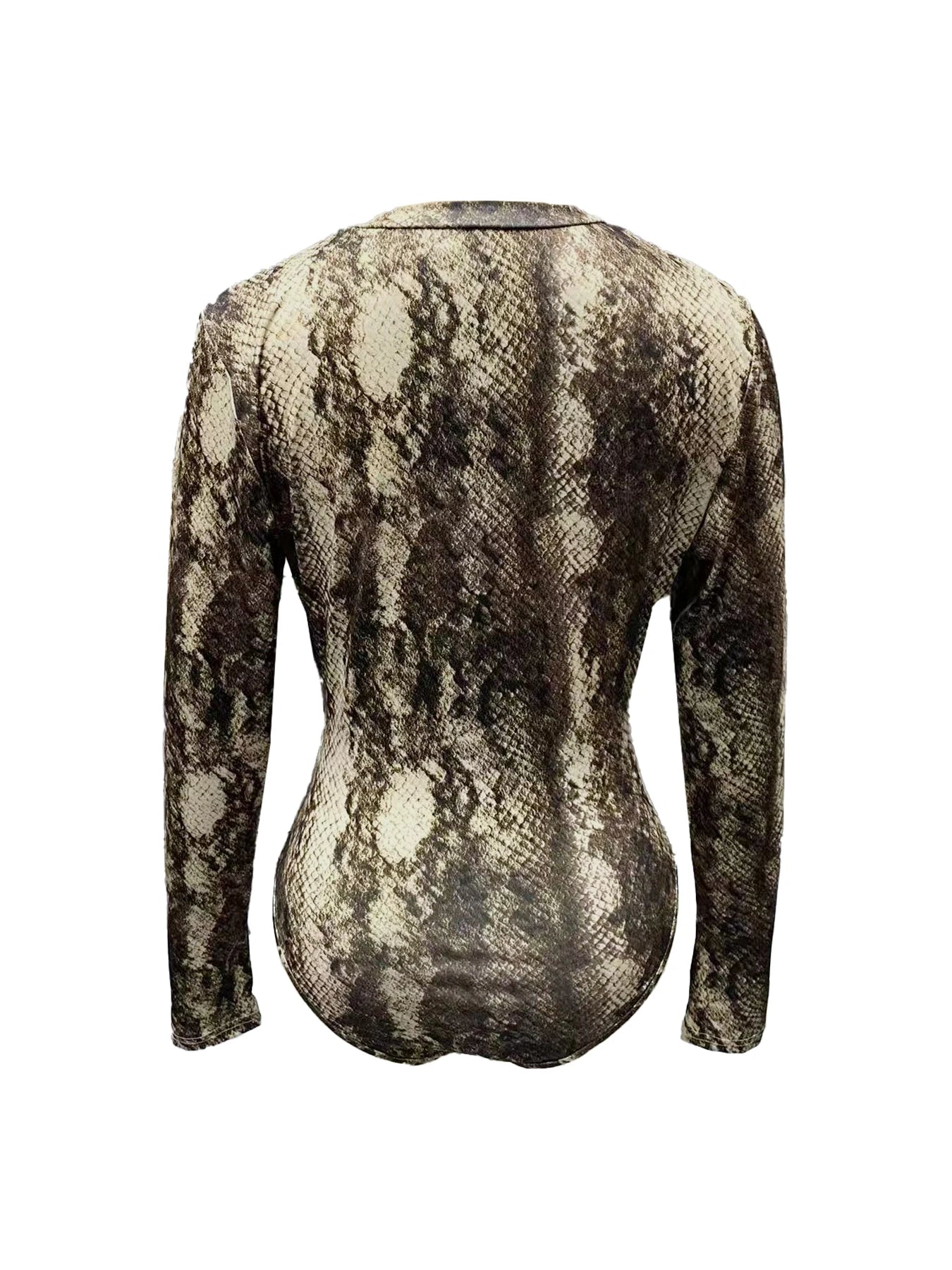 Savage Chic – V-Neck Leopard Romper